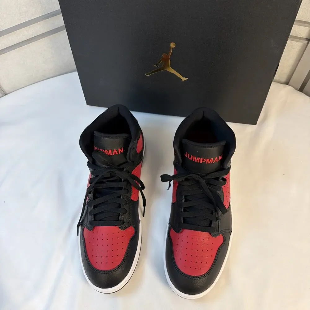 New! Nike Jordan Access High Top Black Red White Shoes Men’s - Size 12 With Box